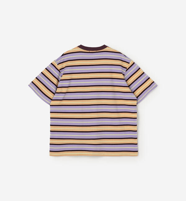  「SCYE BASICS | コットン 鹿の子ボーダーTシャツ MEN」|Tシャツ・カットソー|