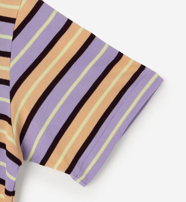  「SCYE BASICS | コットン 鹿の子ボーダーTシャツ MEN」|Tシャツ・カットソー|