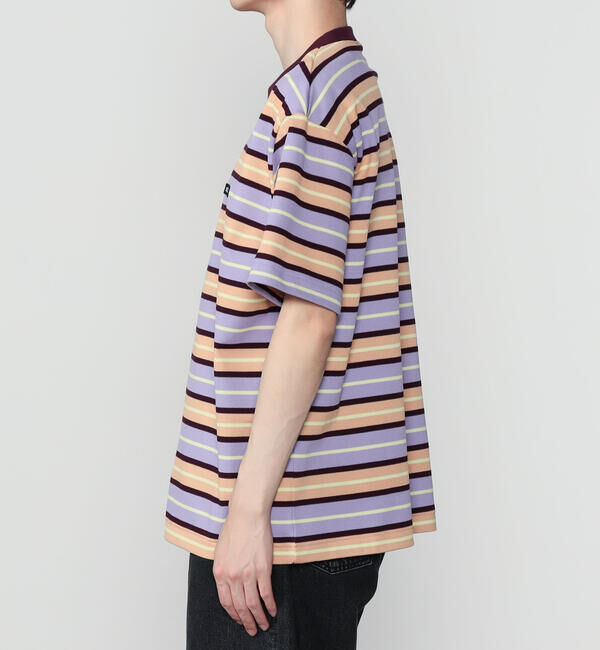  「SCYE BASICS | コットン 鹿の子ボーダーTシャツ MEN」|Tシャツ・カットソー|