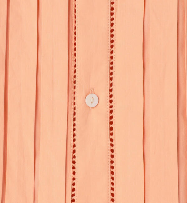  「INDIA INDUSTRY | コットンポプリン ピンタックシャツワンピース WOMEN」|ワンピース|