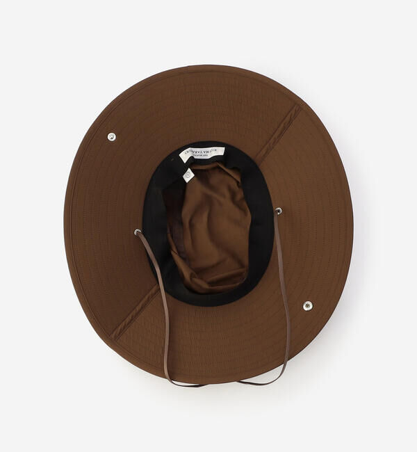  「KIJIMA TAKAYUKI | 〈別注〉コットンナイロンタイプライター サファリハット WOMEN」|ハット|