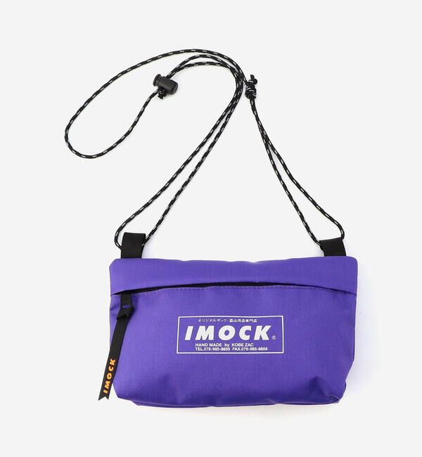  「神戸ザック | 〈別注〉IMOCK サコッシュ PURPLE UNISEX」|ショルダー・メッセンジャー|