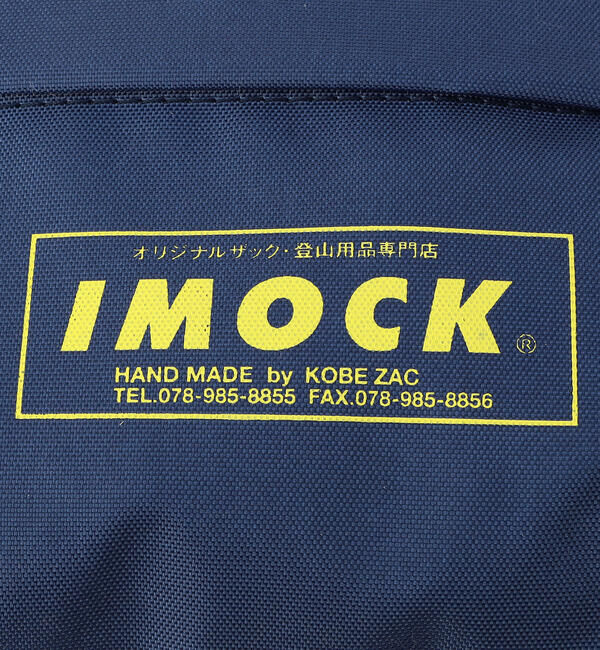  「神戸ザック | 〈別注〉IMOCK サコッシュ NAVY UNISEX」|ショルダー・メッセンジャー|