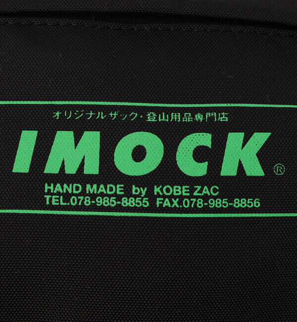  「神戸ザック | 〈別注〉IMOCK サコッシュ BLACK UNISEX」|ショルダー・メッセンジャー|