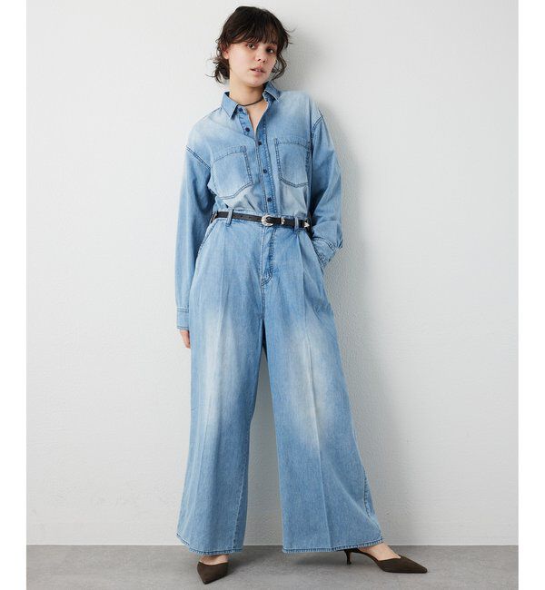  「ライトオンスデニムパンツ」|デニム|