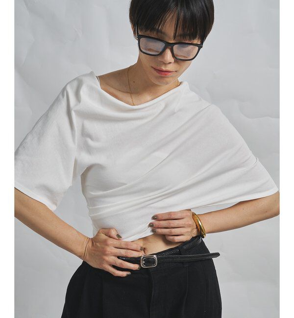 GEMINI「【GEMINI】ワンショルダーカットソー」|Tシャツ・カットソー|