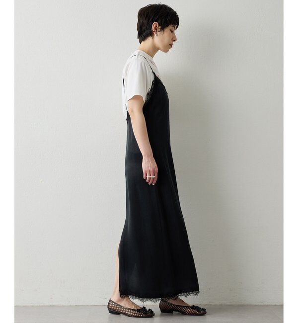 THE PAUSE「【THE PAUSE】レーストリムキャミワンピース」|ワンピース|