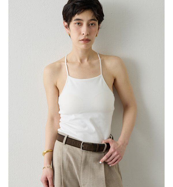 THE PAUSE「【THE PAUSE】バッククロスキャミ」|Tシャツ・カットソー|