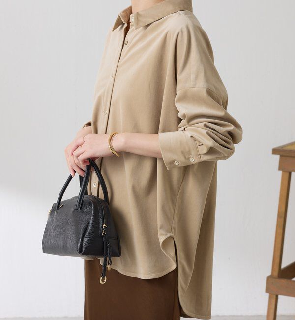  「メタルボタンコーデュロイシャツ」|シャツ・ブラウス|