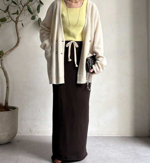  「スクエアニットタンク」|ニット・セーター|