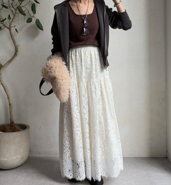  「スクエアニットタンク」|ニット・セーター|