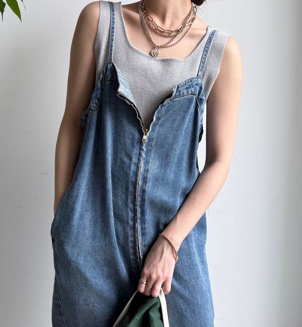  「スクエアニットタンク」|ニット・セーター|