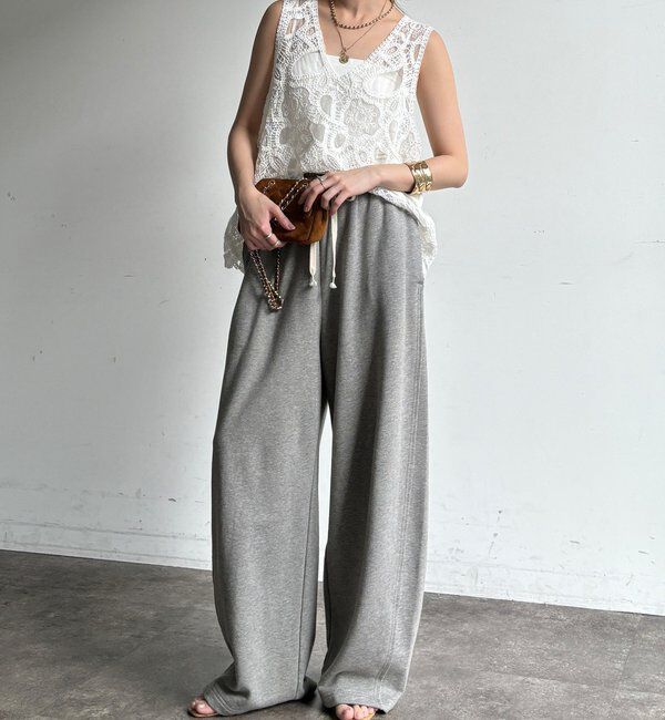  「ドロストスウェットパンツ」|チノ|