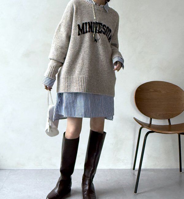  「DD刺繍チュニックシャツ」|シャツ・ブラウス|