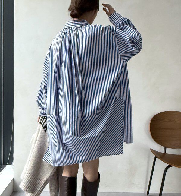  「DD刺繍チュニックシャツ」|シャツ・ブラウス|