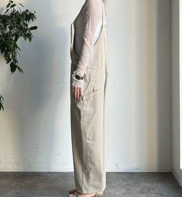  「ストレッチツイルピグメント加工オールインワン」|ワンピース|