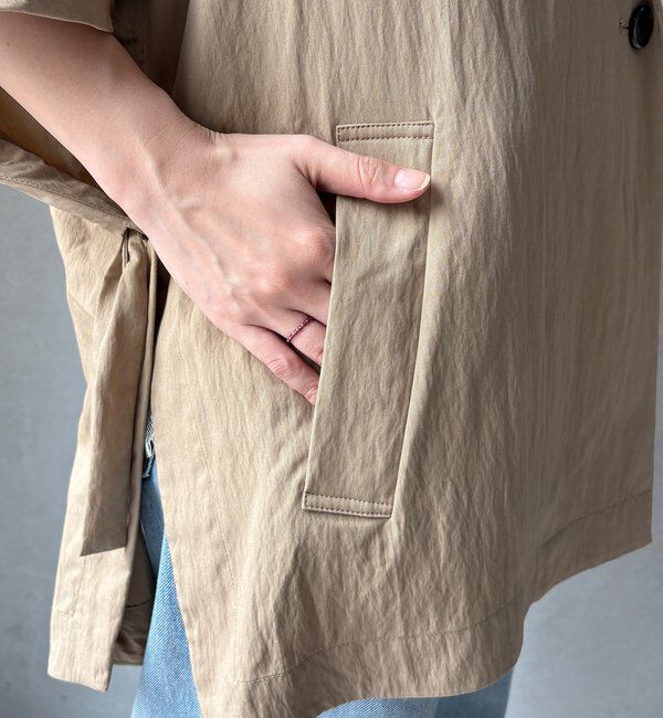  「【WEB限定】ポンチョテーラードジャケット」|テーラードジャケット|