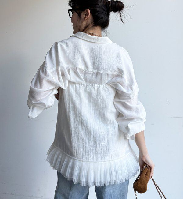  「マルチWAYフリルトップス」|シャツ・ブラウス|