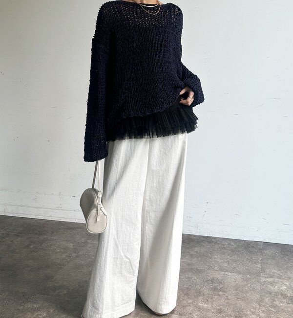  「マルチWAYフリルトップス」|シャツ・ブラウス|