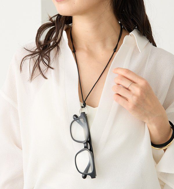  「予約【使い勝手抜群】グラスリングホルダー」|ネックレス|