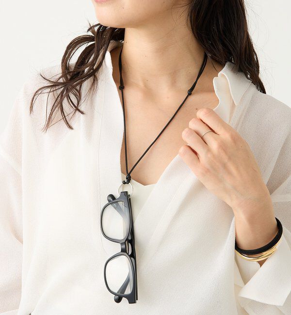  「予約【使い勝手抜群】グラスリングホルダー」|ネックレス|