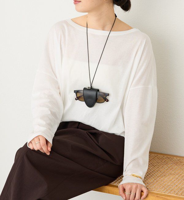  「【利便性抜群】グラスレザーホルダー」|ネックレス|