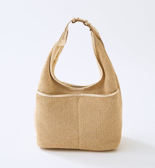  「予約【軽量】ラメサマーニットショルダー」|ショルダー・メッセンジャー|