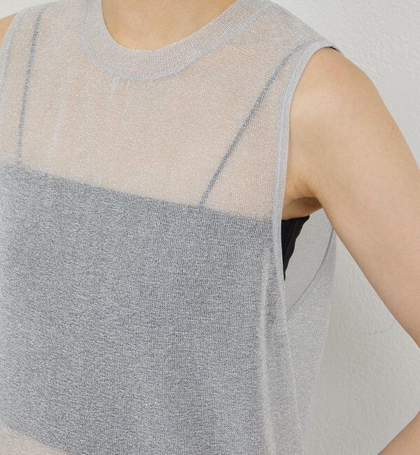  「ラメニットドレス」|ワンピース|