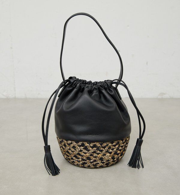  「【Jhuri Shate】ドローストリングバッグ」|トートバッグ|