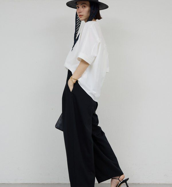  「スキッパーブラウス」|シャツ・ブラウス|