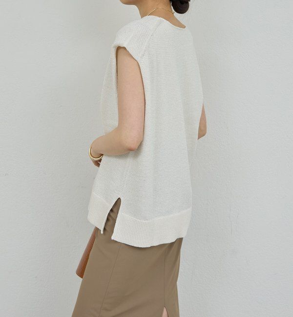 「サイドスリットニット」|ニット・セーター|