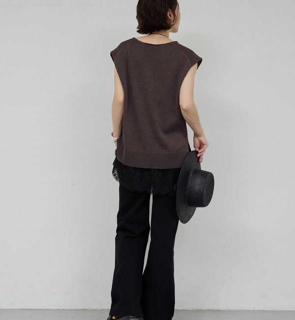  「サイドスリットニット」|ニット・セーター|