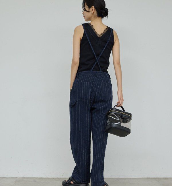  「Vレースリブタンク」|Tシャツ・カットソー|