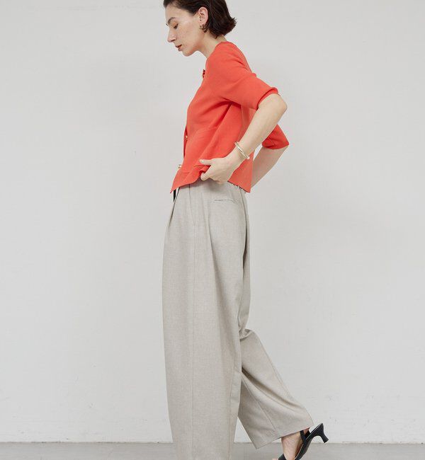  「オーバルボタンカーディガン」|ニット・セーター|