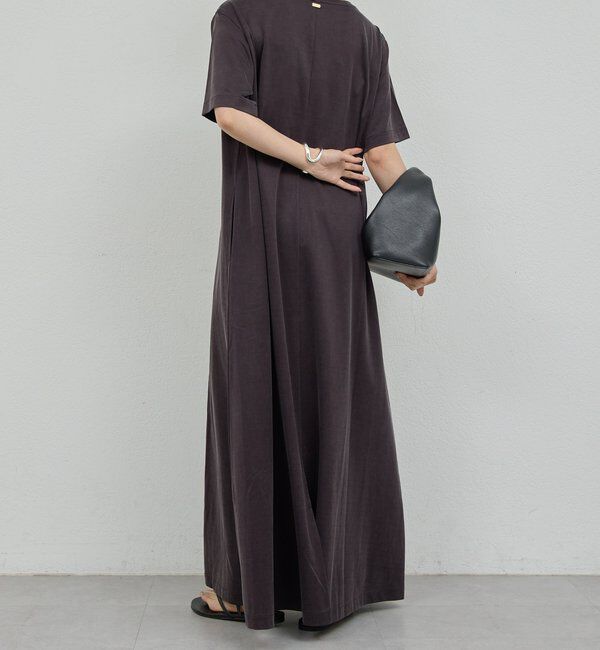  「キュプラジャージードレス」|ワンピース|