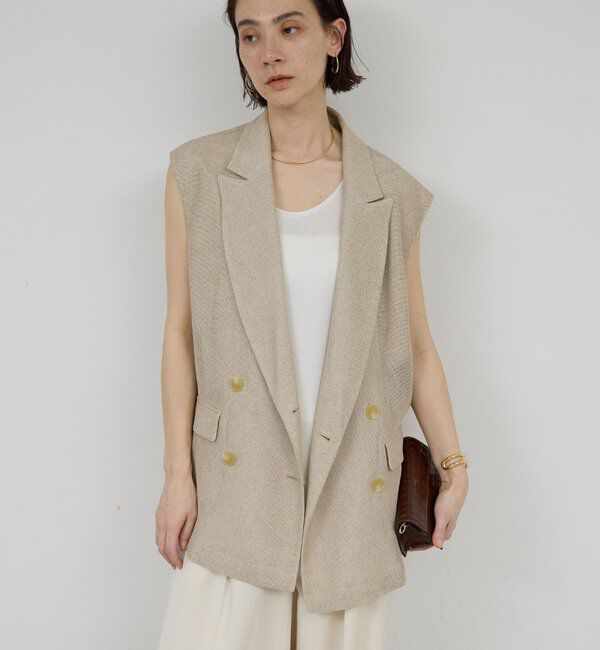  「メッシュダブルジレ」|ベスト・ジレ|