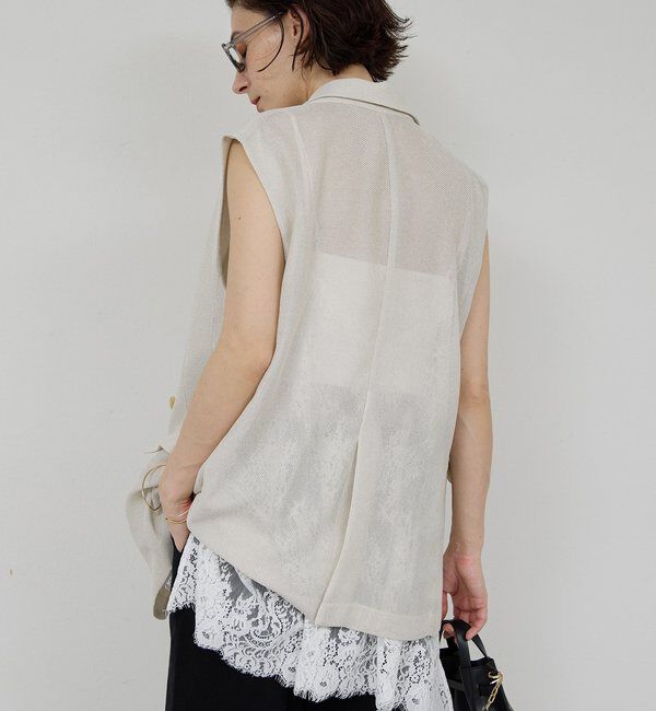  「メッシュダブルジレ」|ベスト・ジレ|