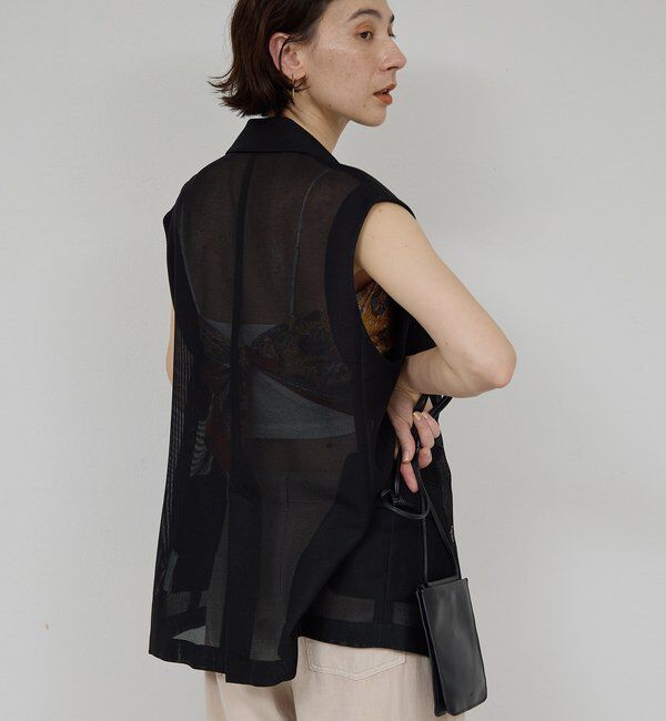  「メッシュダブルジレ」|ベスト・ジレ|