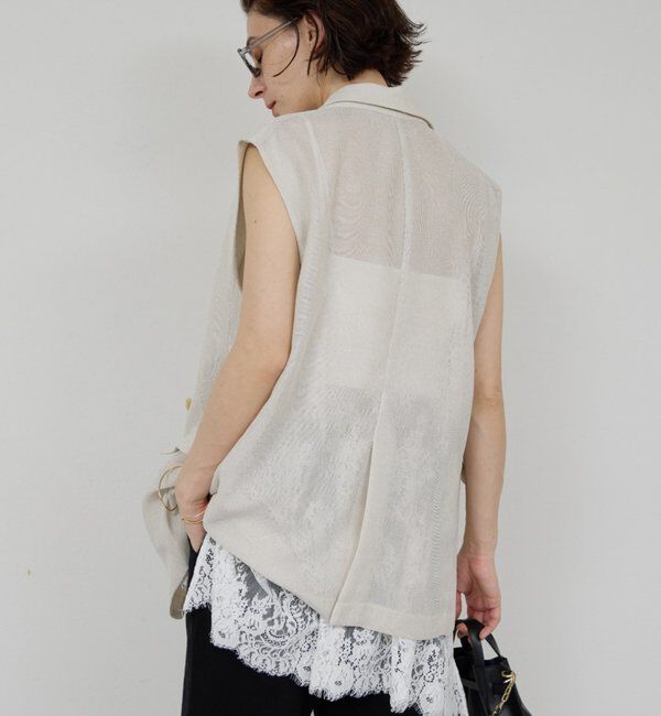  「コードレースキャミチュニック」|シャツ・ブラウス|