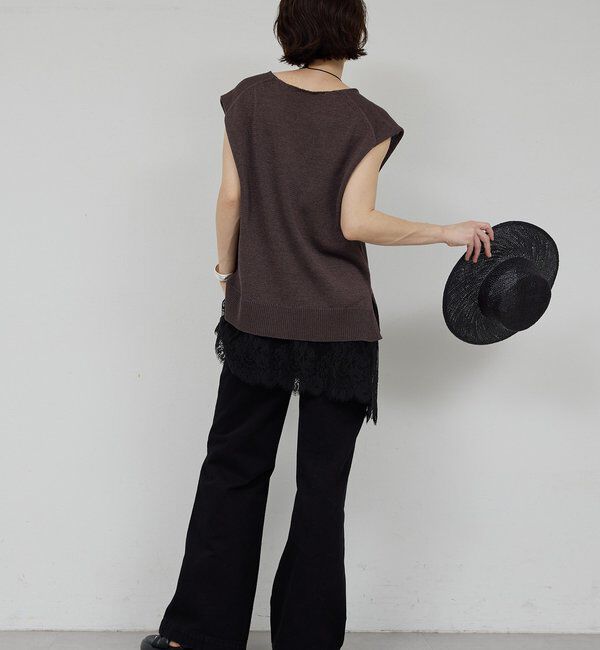  「コードレースキャミチュニック」|シャツ・ブラウス|