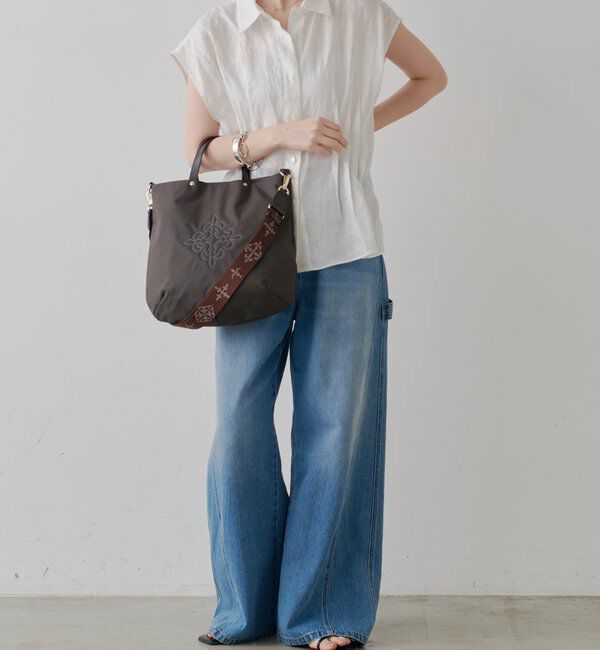  「スリム2WAYトートバッグ <ナイロン>」|トートバッグ|