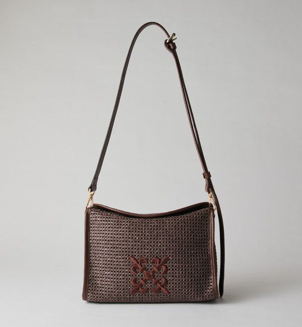  「ナイロンラフィアショルダーバッグ」|ショルダー・メッセンジャー|