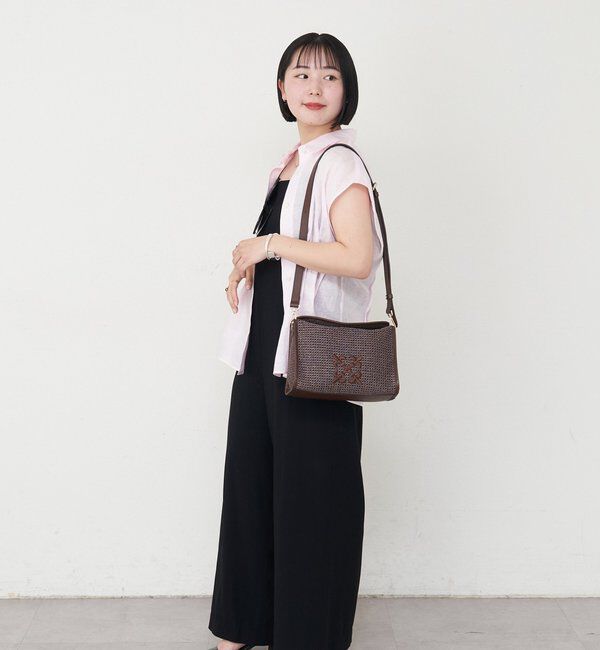  「ナイロンラフィアショルダーバッグ」|ショルダー・メッセンジャー|