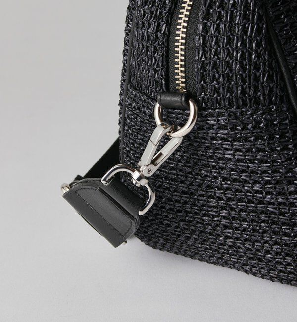  「ナイロンラフィアミニボストンバッグ」|ボストンバッグ|