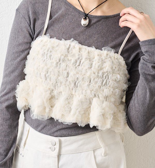  「バックシャンチュールビスチェ」|シャツ・ブラウス|