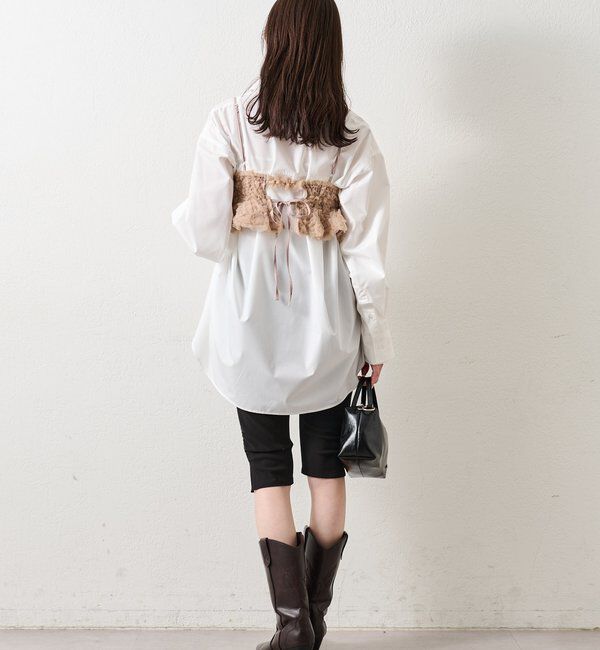  「バックシャンチュールビスチェ」|シャツ・ブラウス|