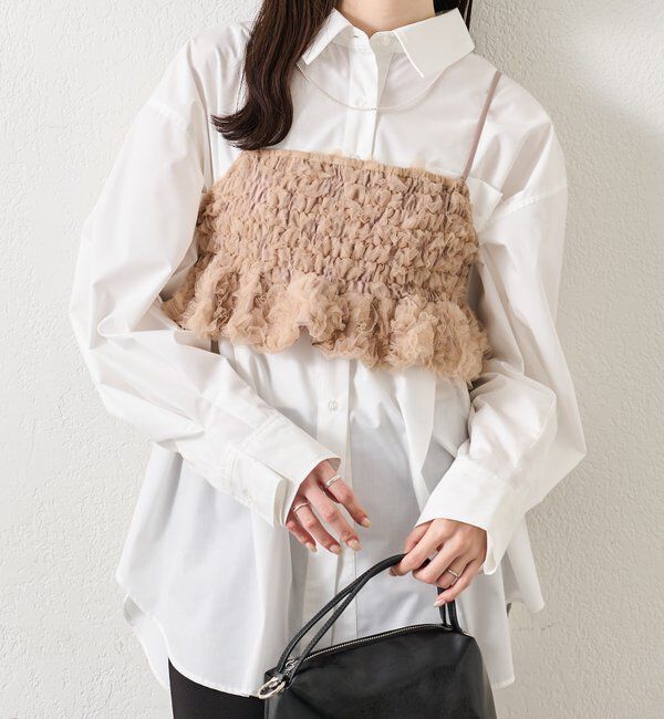  「バックシャンチュールビスチェ」|シャツ・ブラウス|