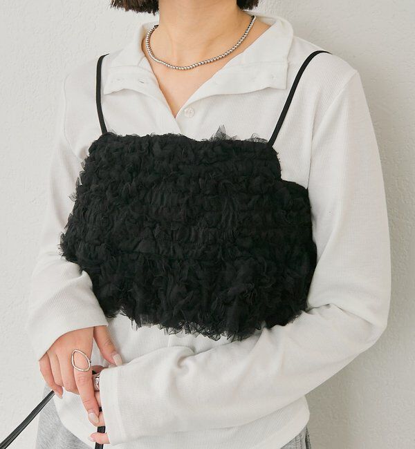  「バックシャンチュールビスチェ」|シャツ・ブラウス|