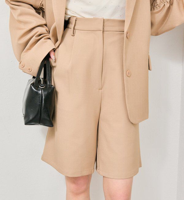  「T/Rハーフパンツ」|その他|ベージュ