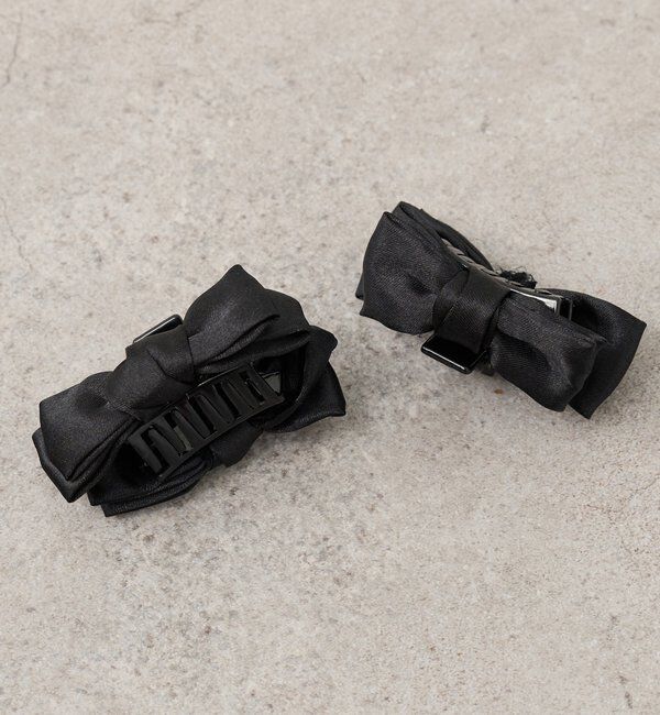  「サテンリボンヘアクリップ」|その他|